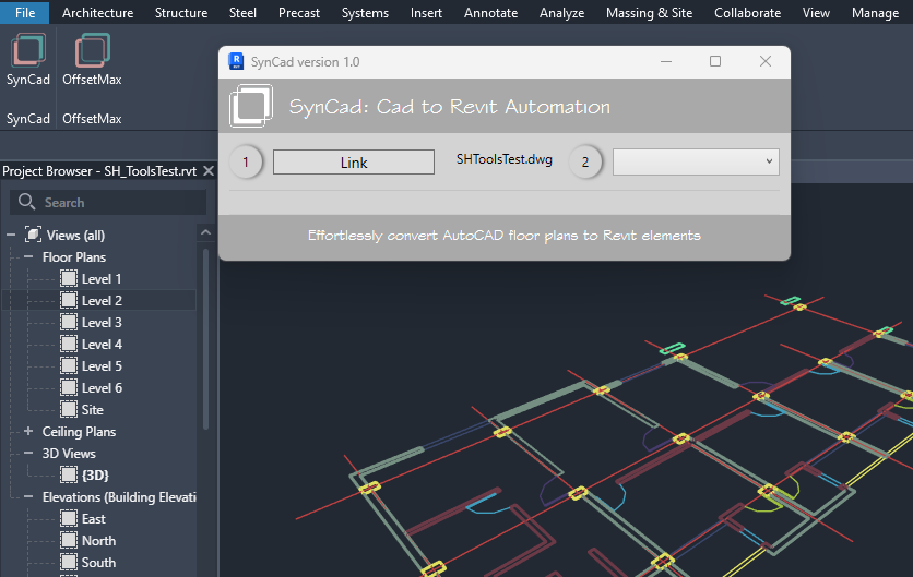 SH_Tools tab
