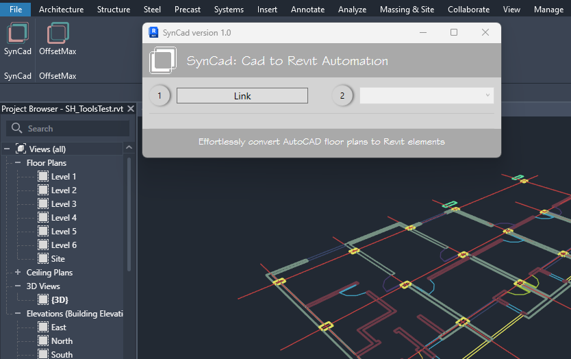 SH_Tools tab